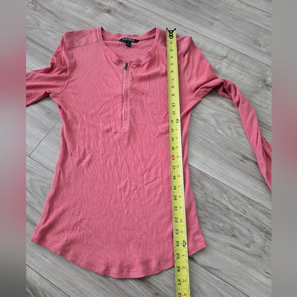 Ralph Lauren Pink Long Sleeve Tee -Size M - Picture 6 of 8